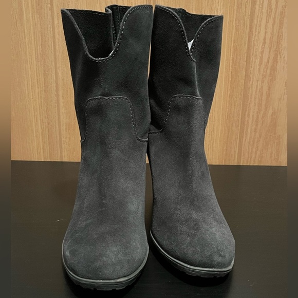 Blondo Fay Waterproof Ankle Boot Gray Suede - Picture 10 of 16